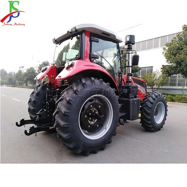 Large traction four wheel drive farm tractor seeding machine rear tow equipment