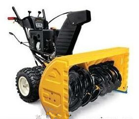 Commercial 302cc Electric Start Two-Stage Gas Snow Blower with Headlight Drift Cutters Clean-out tool