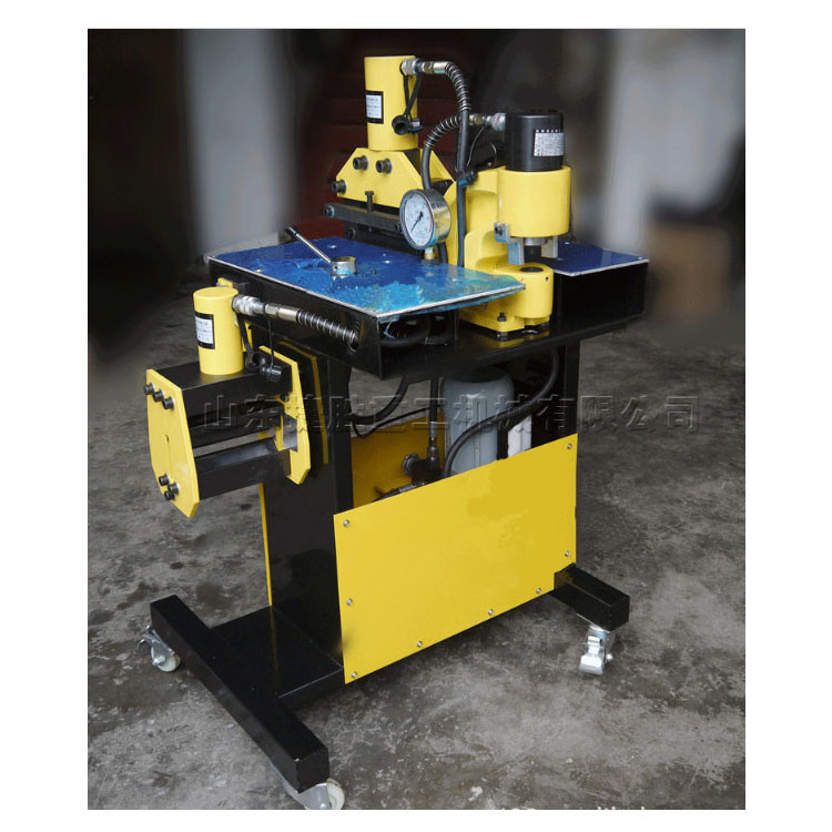 Hot sales 3 in 1 multifunctional copper aluminum cutting bending punching busbar processing machine