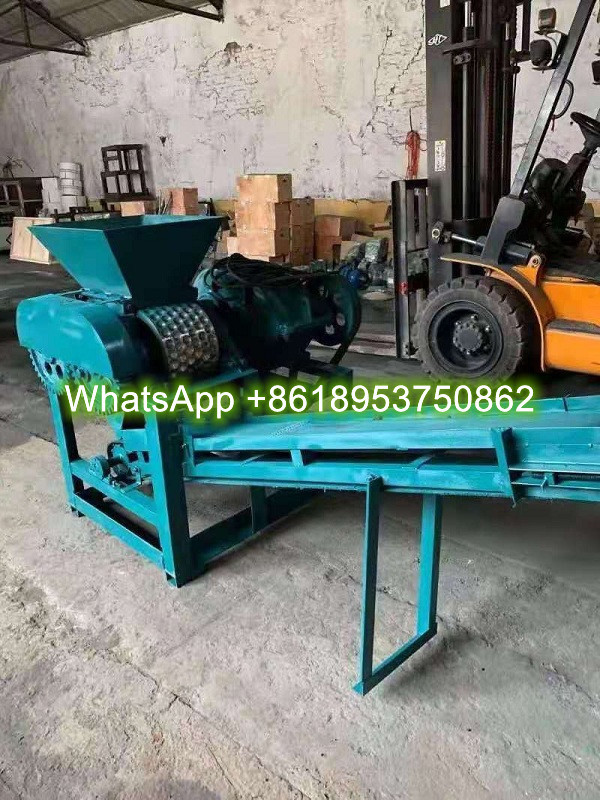 Approved Roller Ball Press Pillow Shape Charcoal Briquette Machine Coal Charcoal Oval Shape Briquette Making Machine