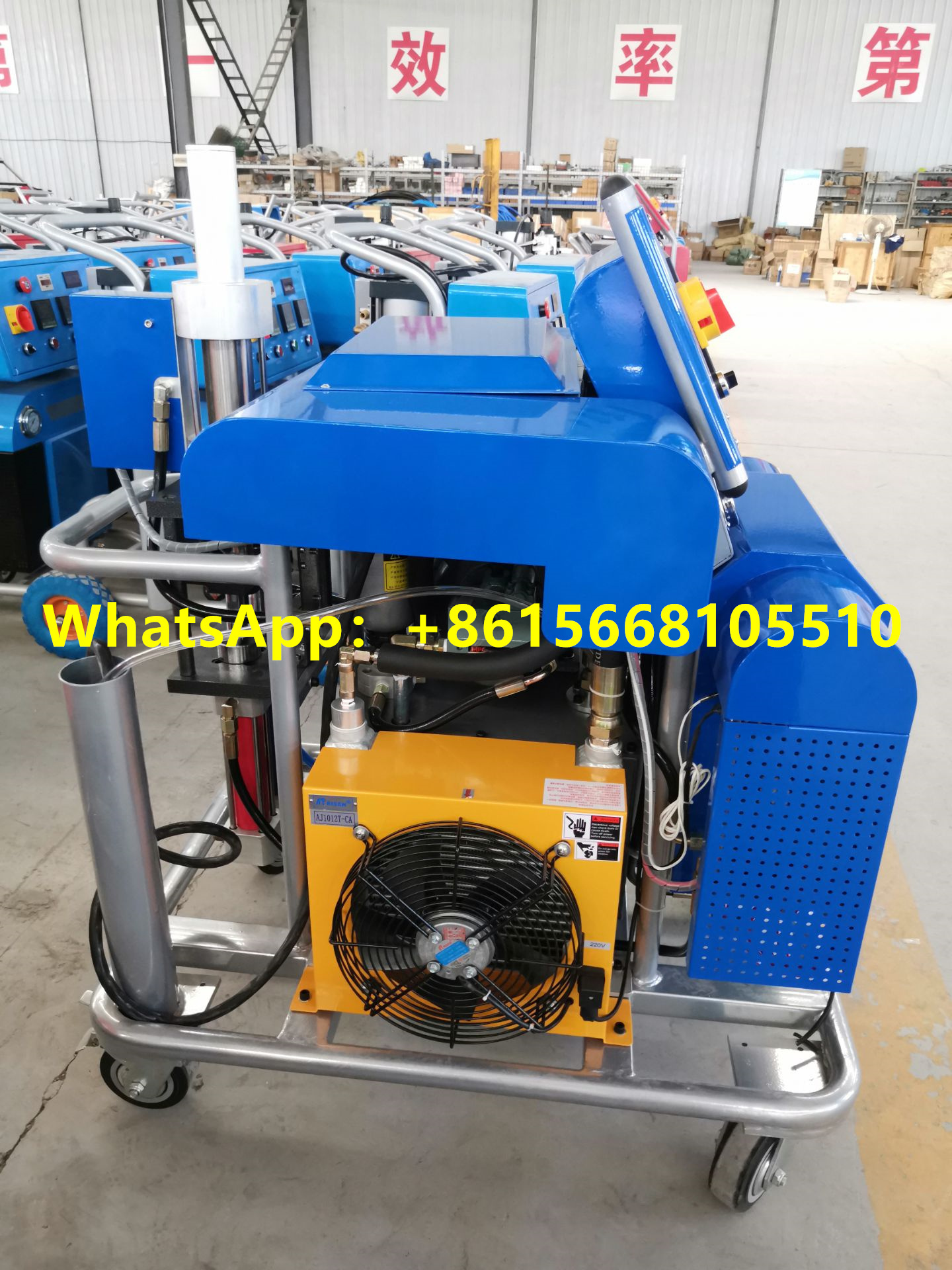 22KW high power hydraulic polyurea spray polyurethane foaming machine /equipment Waterproof PU polyurethane spray gun