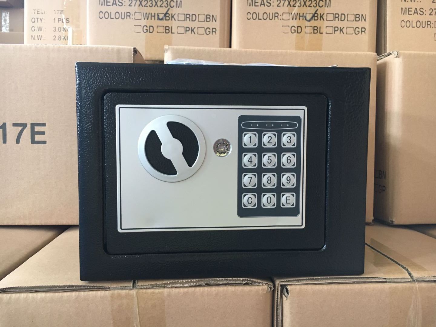 Electronic Small Colorful Safe Box for Code Small Digital Code Safe Cabinet Smart Safe Lock Box