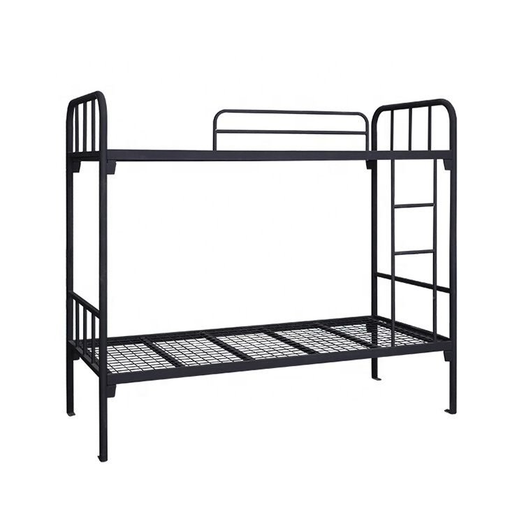 Military Style Durable Hostel Metal Bunk Beds Modern Strong Cheap Dormitory Bunk Bed