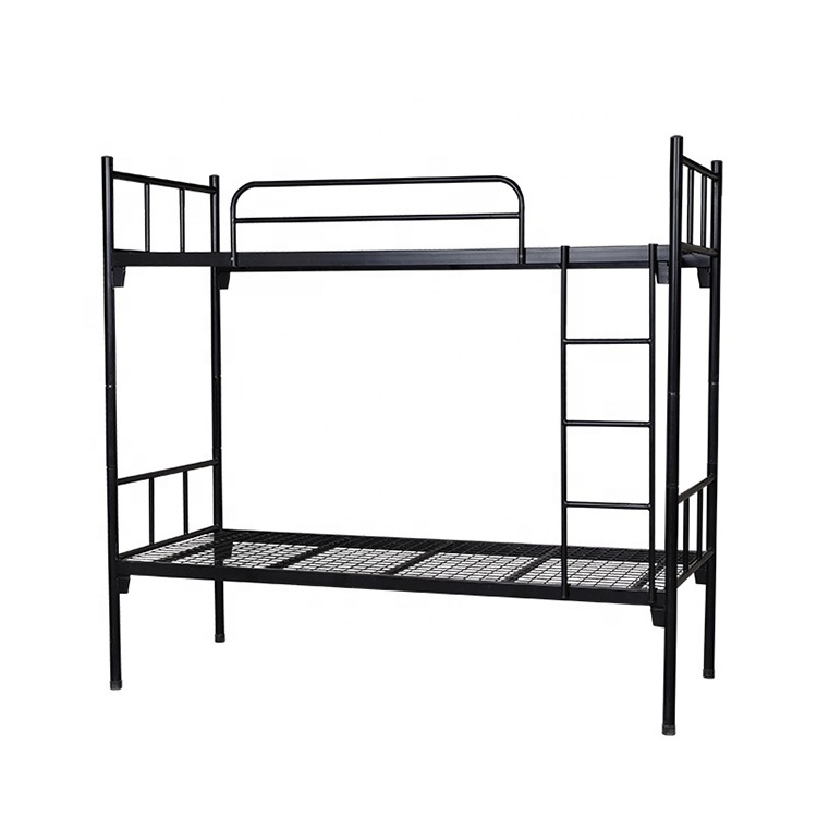 Military Style Durable Hostel Metal Bunk Beds Modern Strong Cheap Dormitory Bunk Bed