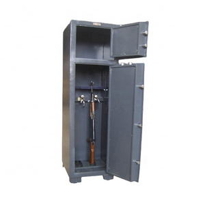 Factory direct sales mechanical key lock hidden safe box storage gun safe cabinet