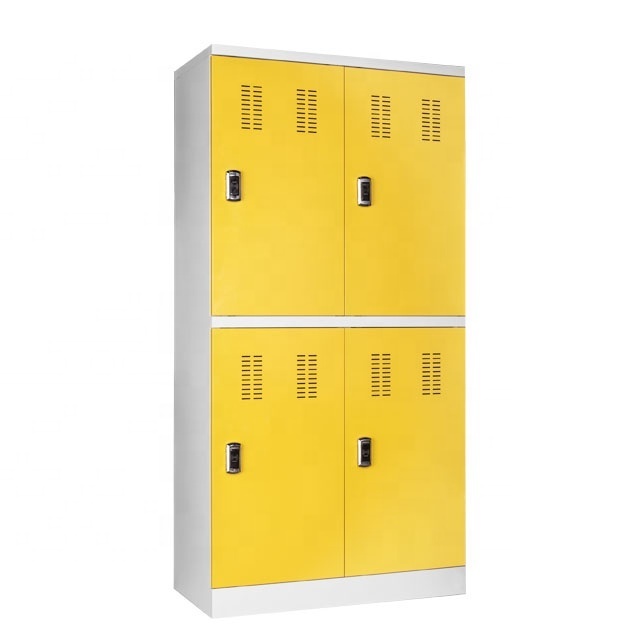 Cheap Durable Student  School gym changing room  warehouse locker Metal Steel Wardrobe Lockers