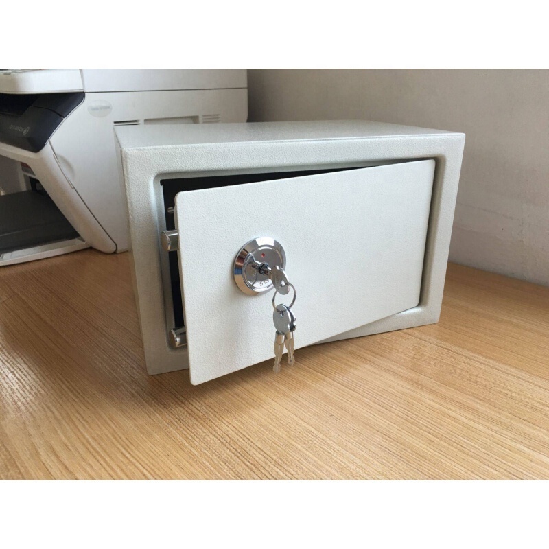 17E Portable Electronic Security Lock Safe Box for Money Lock Box Safe for kids