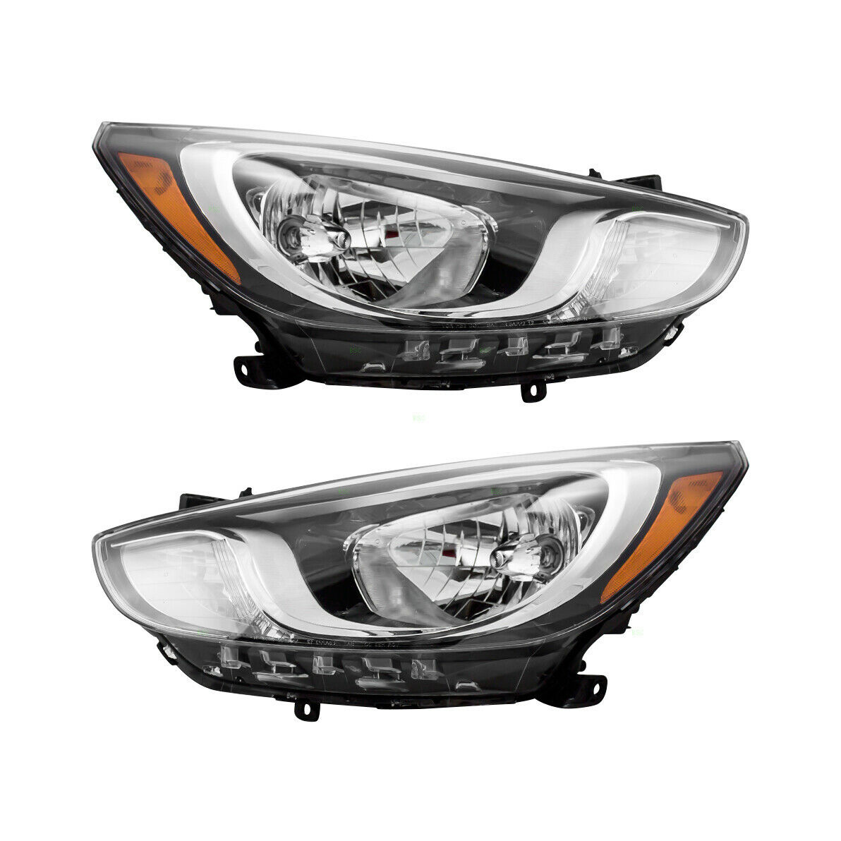 High quality original HEAD LAMP Car headlights car LED headlights 2012 2013 2014 Hyundai-Accent new headlights