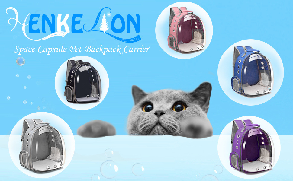 Pet carriers High Quality Airline Approved Travel Pet Cat Carrier Bag Backpack Pet Carrier Bubble Bag