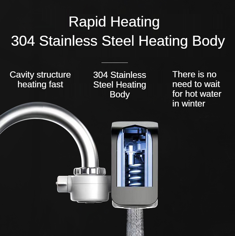 Portable electric water heater faucet kitchen essential small household appliances small power appliances faucet heater