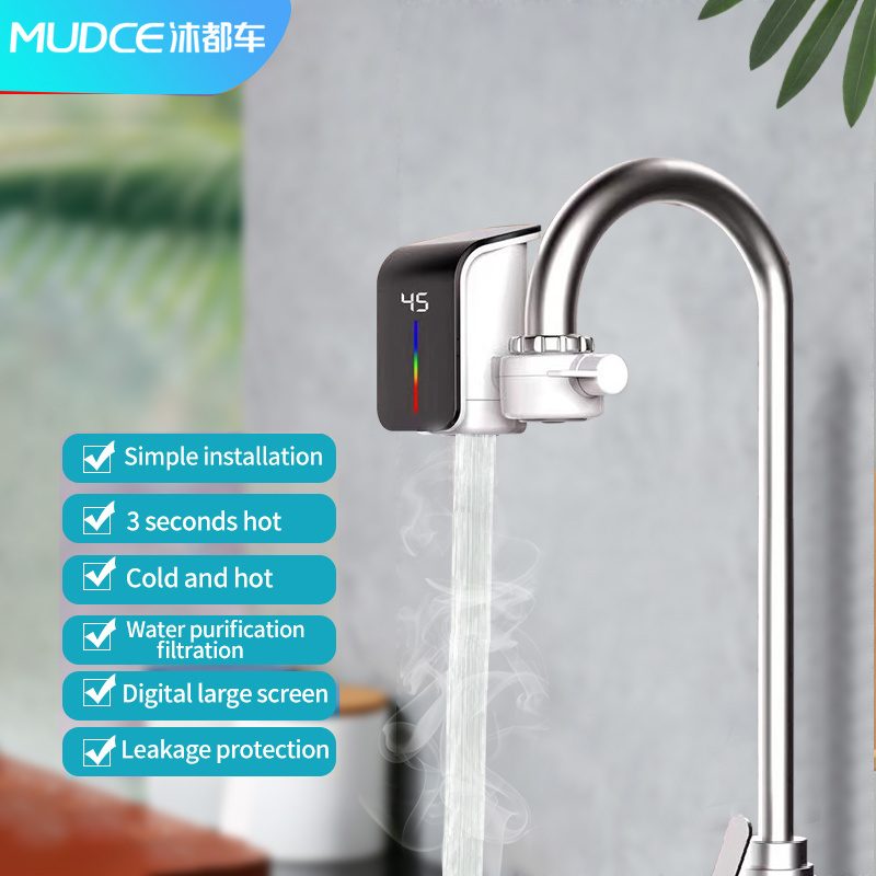 Portable electric water heater faucet kitchen essential small household appliances small power appliances faucet heater