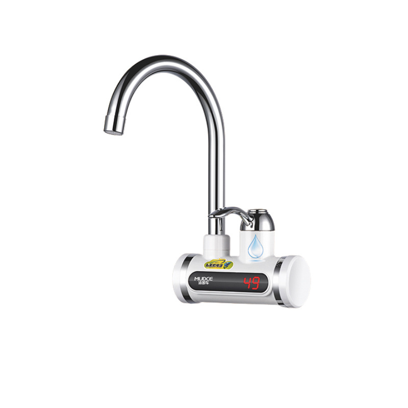 MUDCE 3000W Heater Kitchen Hot Taps Bathrooms Tankless Electric Heating Water Instant Faucet