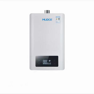 Intelligent constant temperature, secondary energy efficiency LCD screen touch operation tankless gas water heater