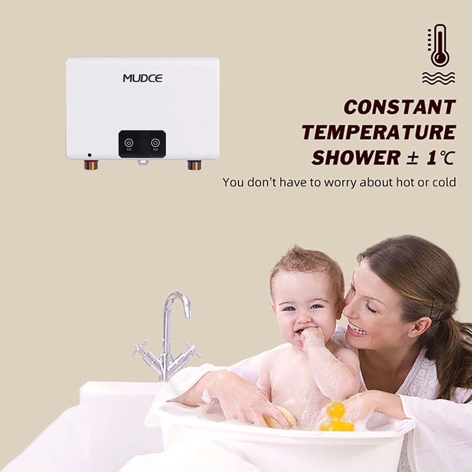 Factory Price Kitchen 3.5kw 6kw Mini Instant Electric Tankless Hot Shower Water Heater