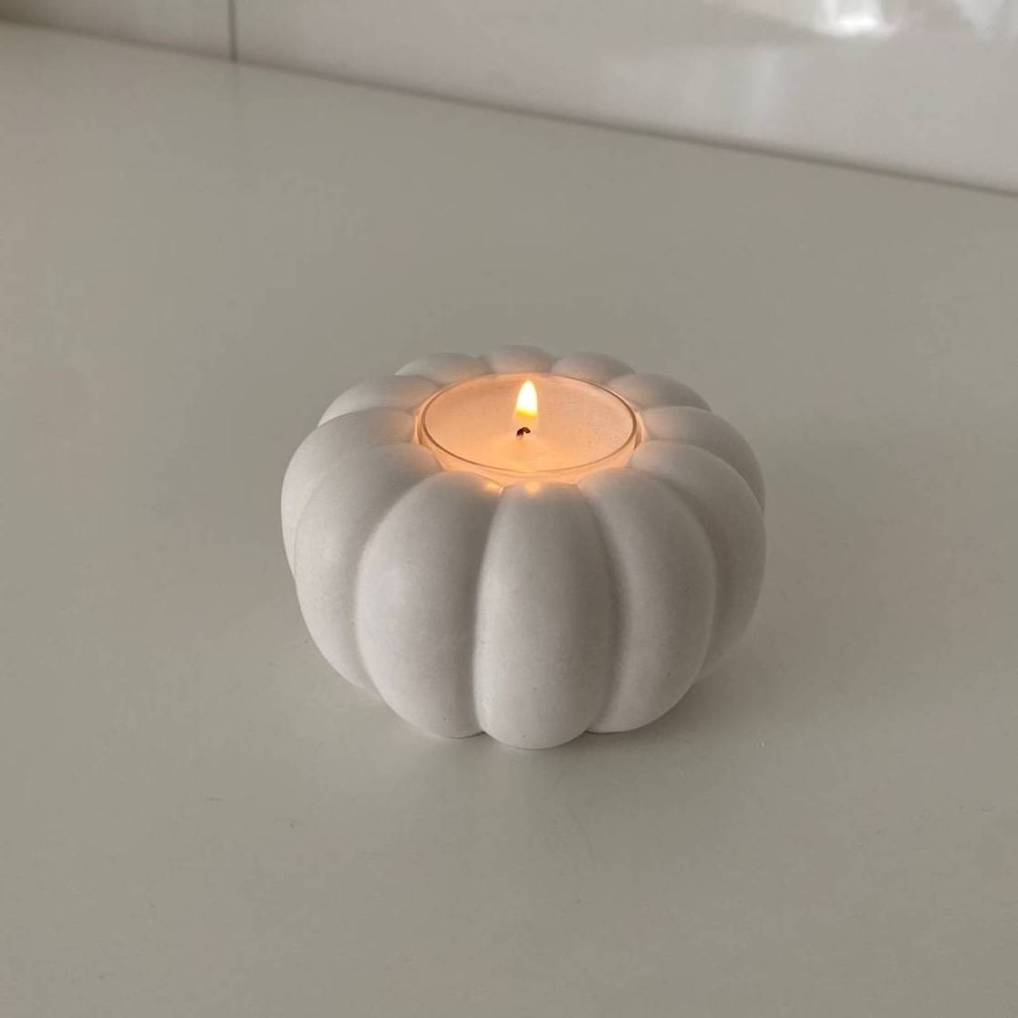 Pumpkin Tealight Holder I Pumpkin Tealight Holder