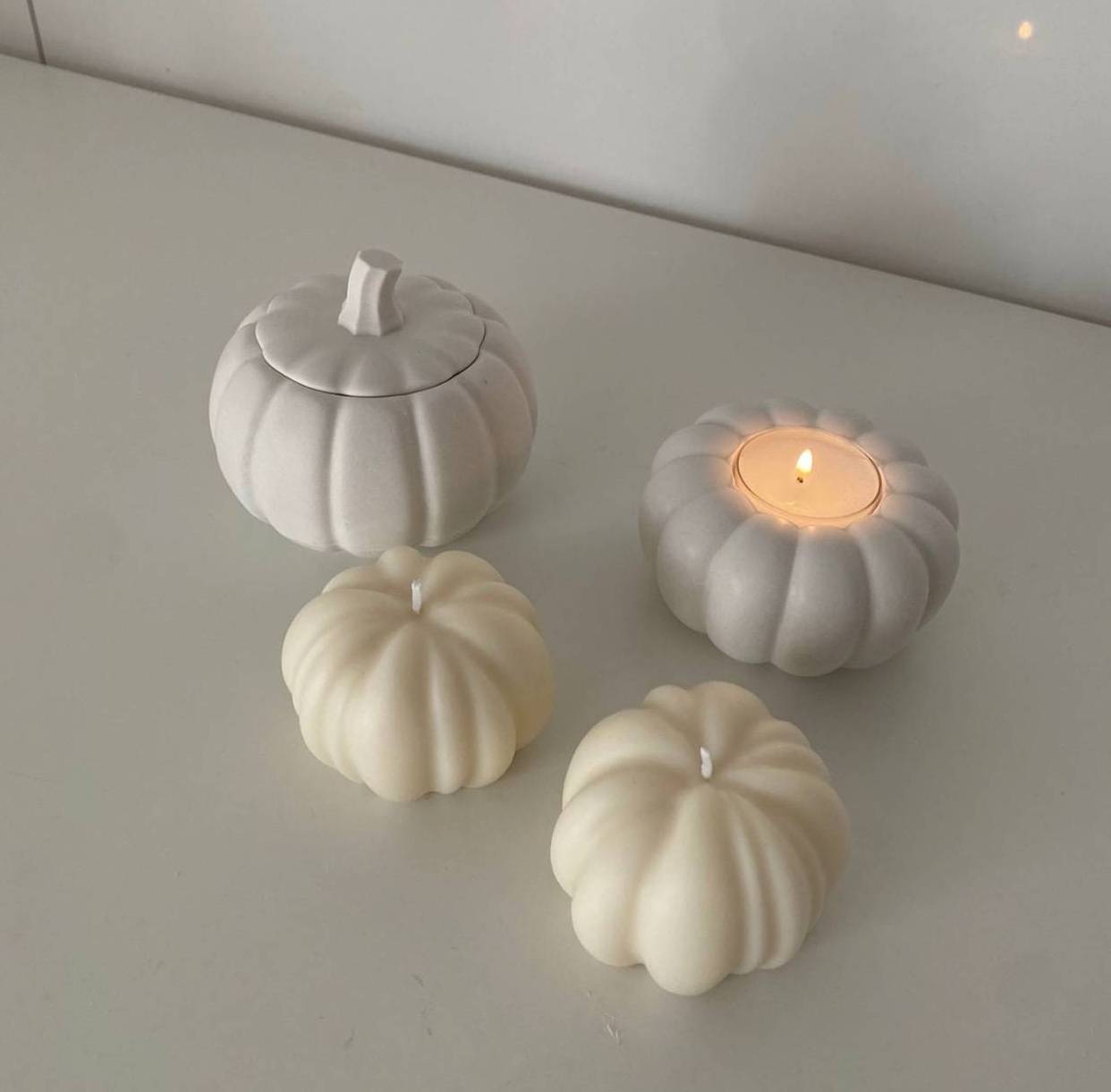 Pumpkin Tealight Holder I Pumpkin Tealight Holder