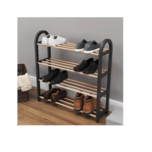 Best Seller Eco  Modern Design Shoe Racks Living Room multi layer economic storage rack Furniture Wooden Shoe Cabinet From Turk