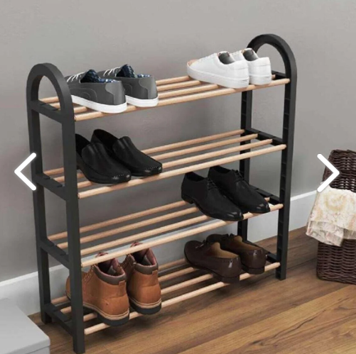 Best Seller Eco  Modern Design Shoe Racks Living Room multi layer economic storage rack Furniture Wooden Shoe Cabinet From Turk