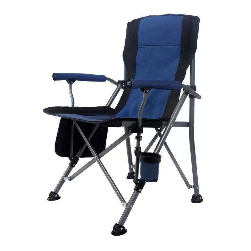 Woqi wholesale factory outdoor folding chair customizable logo 600D adjustable cheap beach camping chair