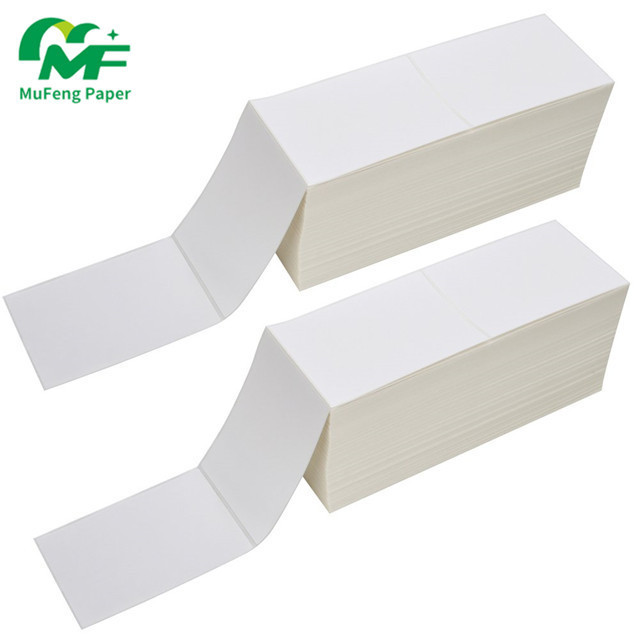 Fast delivery free sample 4x6 shipping label a6 thermal sticker paper 100*100mm thermal label