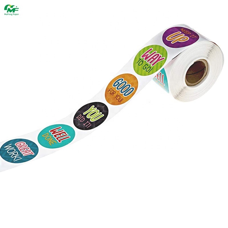 Wholesale Encouragement Sticker Roll for Kids Motivational Sticker with Cute Animals for Students, Classroom Use