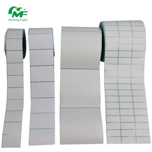 Blank Label Self Adhesive Thermal Transfer Printing Labels Direct Thermal Sticker Paper Printer Roll Free OEM Good Barcode Label