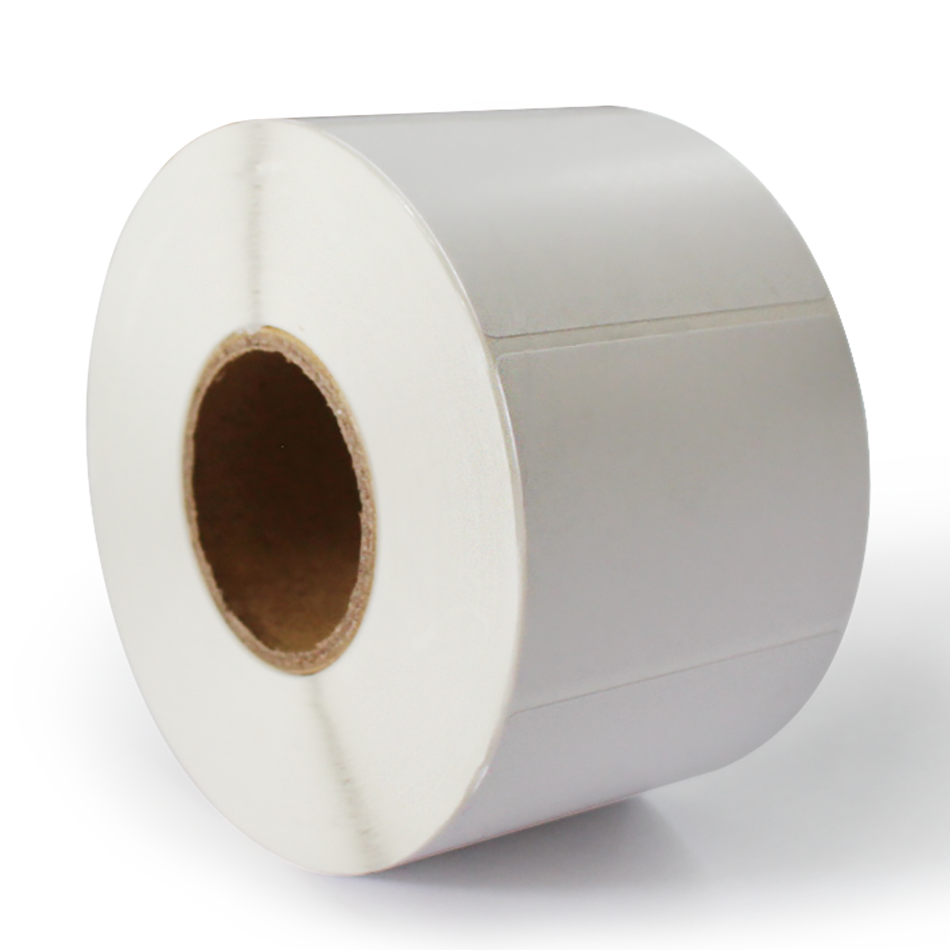 Wholesale Blank White 4*6 Direct Thermal Barcode Paper Labels Sticker Rolls