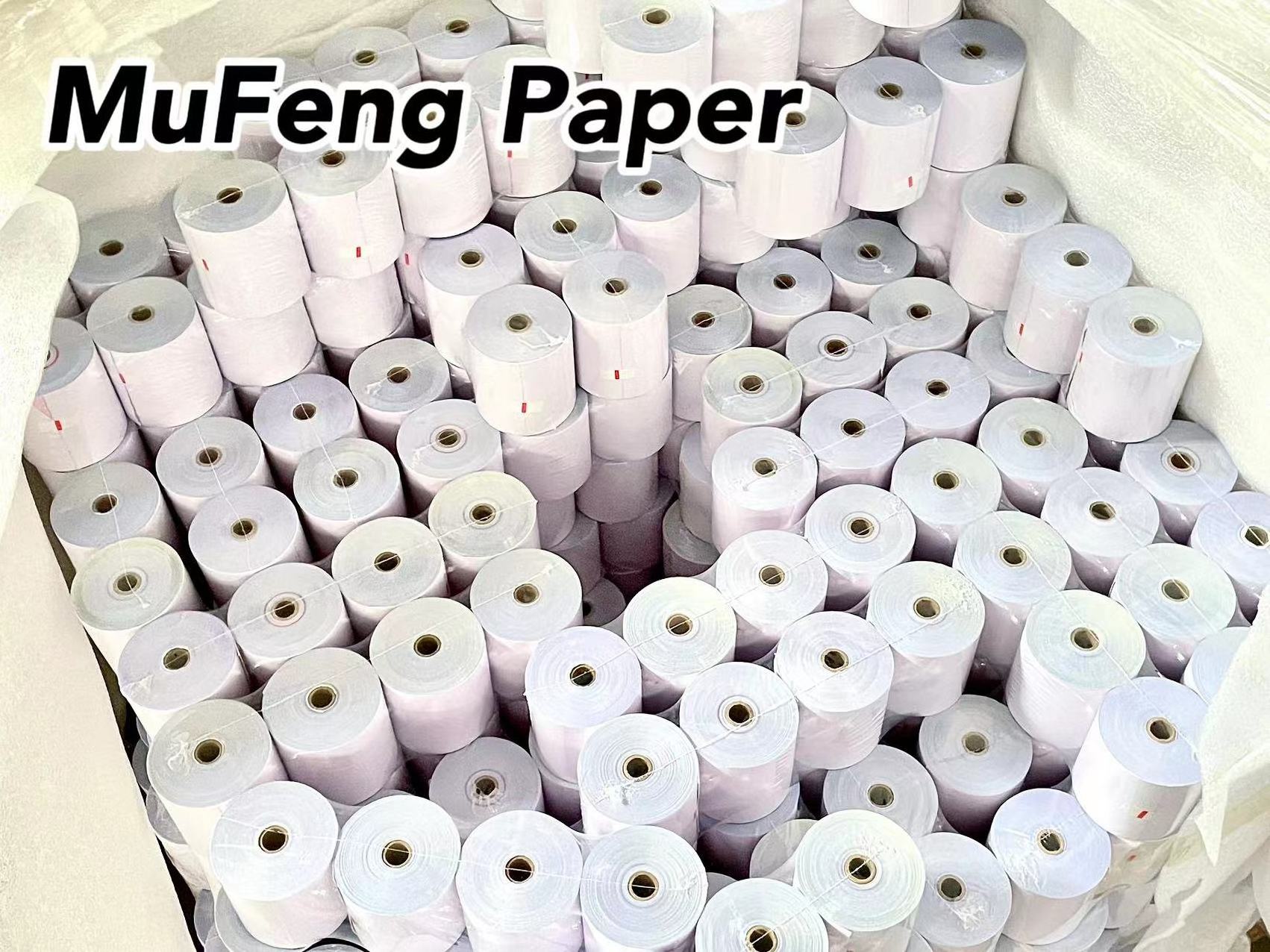 57mm 80mm deep black image thermal paper pos roll for cash register factory direct sale