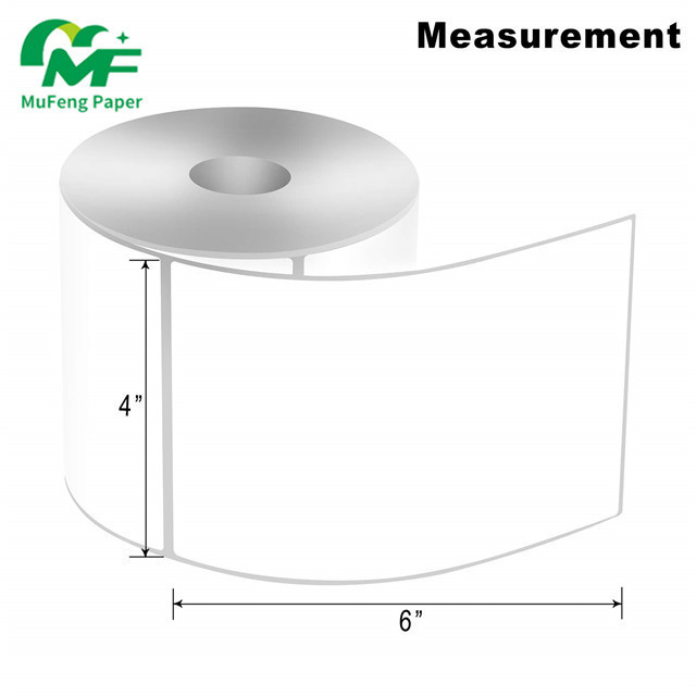 Blank 100x150mm Thermal Label roll  Waterproof Logistics Express Shipping Label