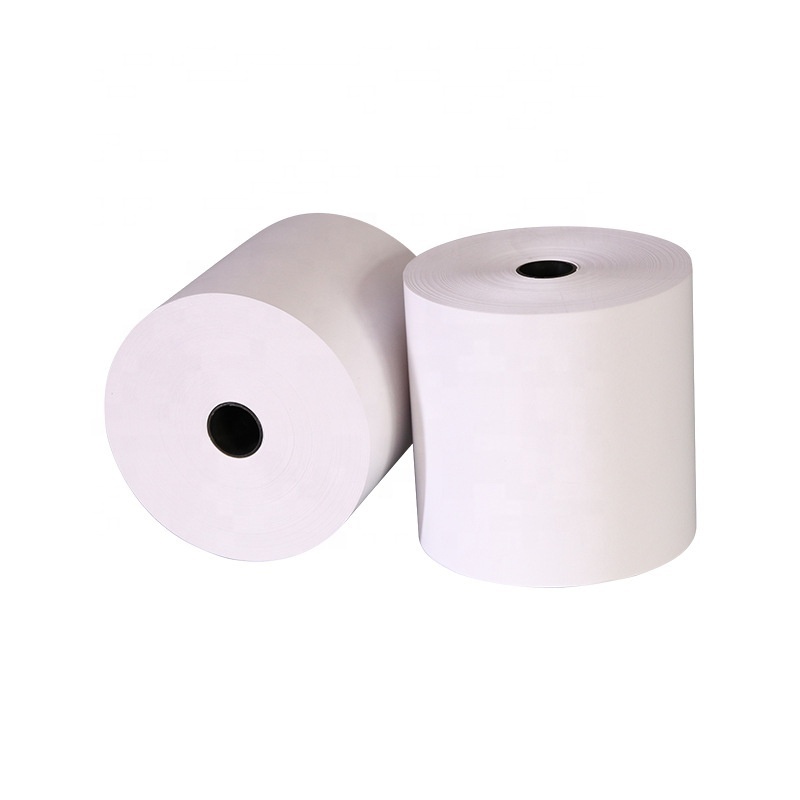 57mm 80mm deep black image thermal paper pos roll for cash register factory direct sale