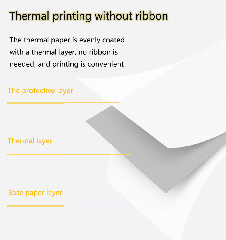 Custom Printed Thermal Printer Paper Rolls 80x80mm Paper Cash Register Receipt Thermal Paper Roll