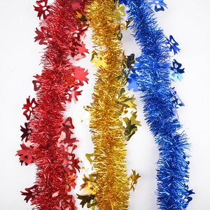 Shopping Center Christmas Garland Christmas Decoration Tinsel For Home Decoration