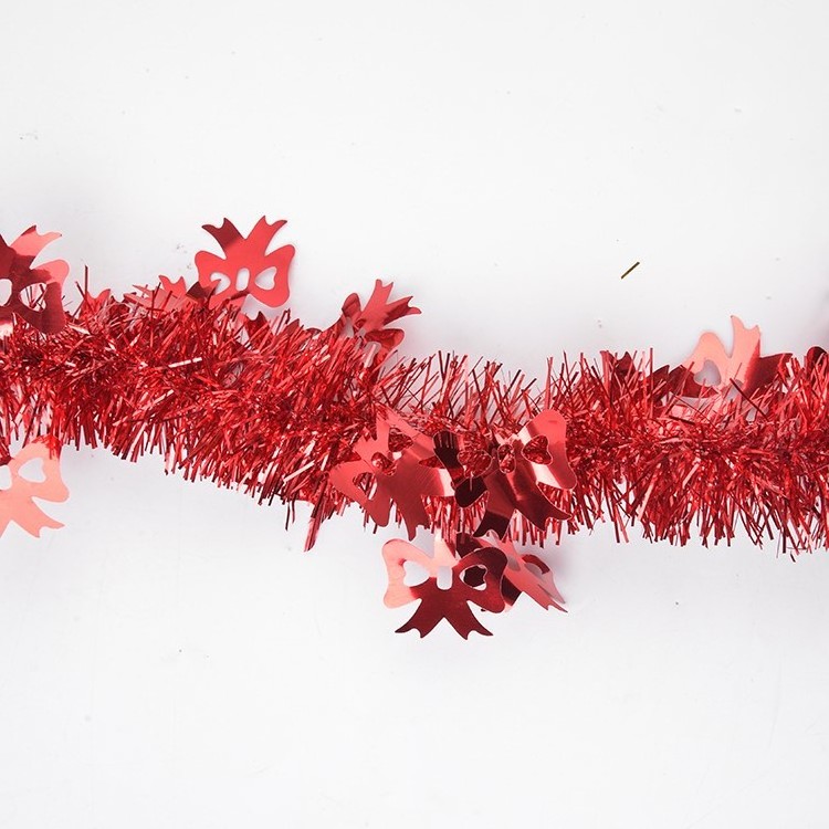 Shopping Center Christmas Garland Christmas Decoration Tinsel For Home Decoration