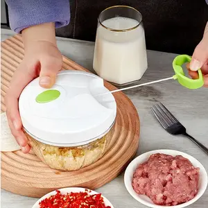 Hot Sale Mini Slicer Vegetable Cutter Manual Grinder Chopper Blender