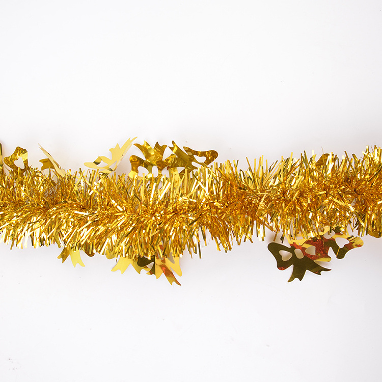 Shopping Center Christmas Garland Christmas Decoration Tinsel For Home Decoration