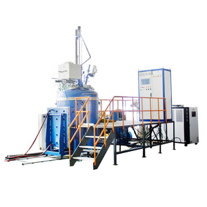 50kg Metal  Aluminum Copper Vacuum Induction Melting Furnace