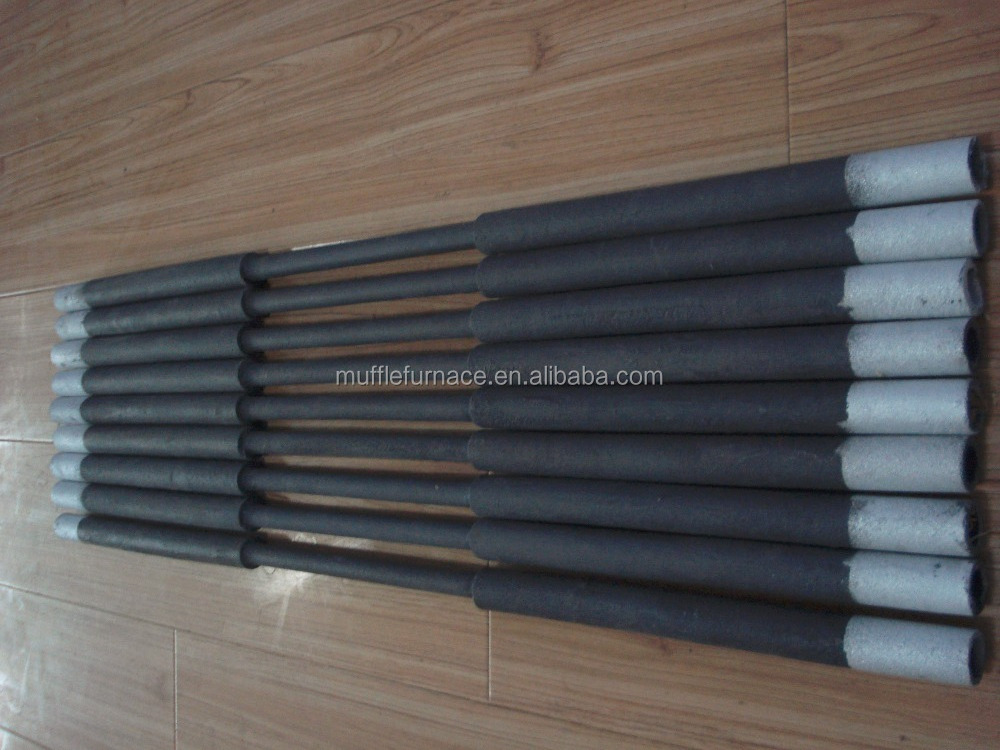 1400C 1500C U W Dumbbell Type Silicon Carbide Rod SiC Heating Elements, SiC Heater Rod