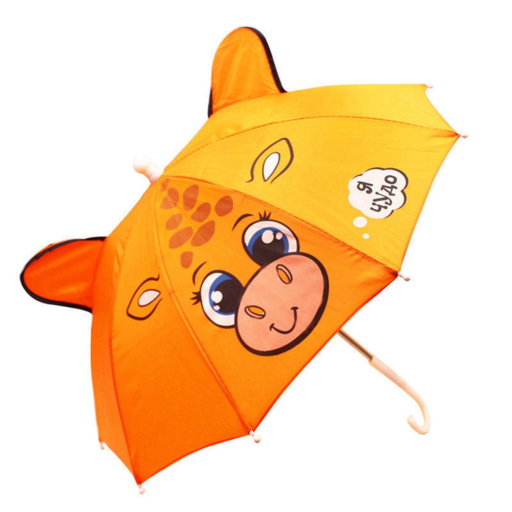 Creative and Cute Children's Umbrella Male and Female Ear Umbrella Props Mini Dance Toy  1-2 Year Old Baby Sunshade Umbrella