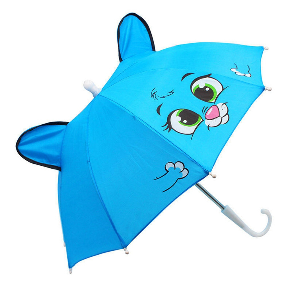 Creative and Cute Children's Umbrella Male and Female Ear Umbrella Props Mini Dance Toy  1-2 Year Old Baby Sunshade Umbrella