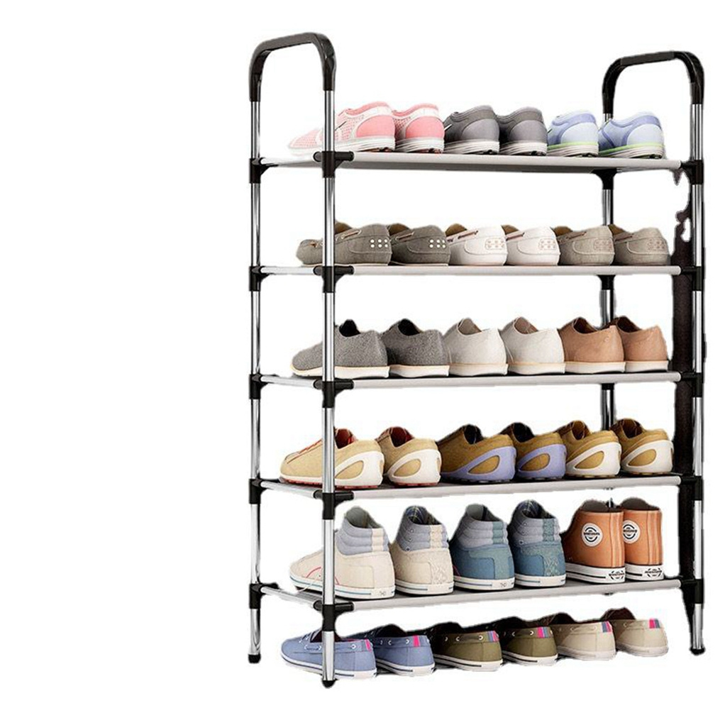 Wholesale Easy To Assemble Portable Stainless Steel Shoes Display Shelf