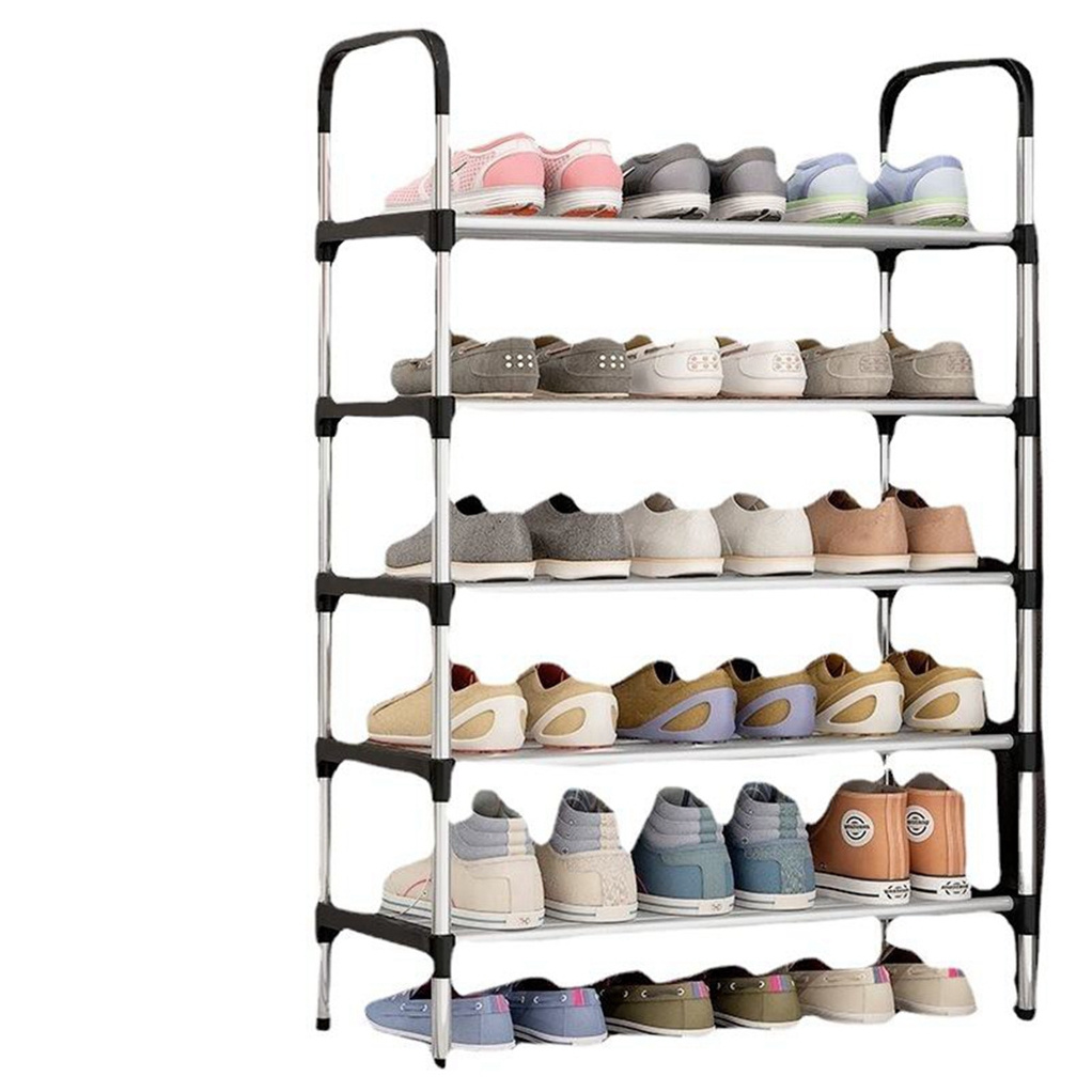 Wholesale Easy To Assemble Portable Stainless Steel Shoes Display Shelf