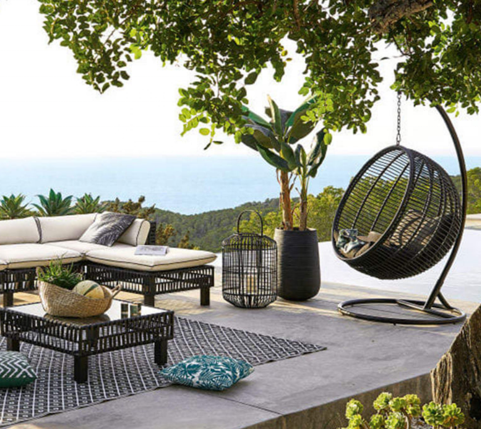 Good Selling Bedroom Wall Hanging Swing For Balcony Courtyard Outdoor Swing Hanging Basket Balcony