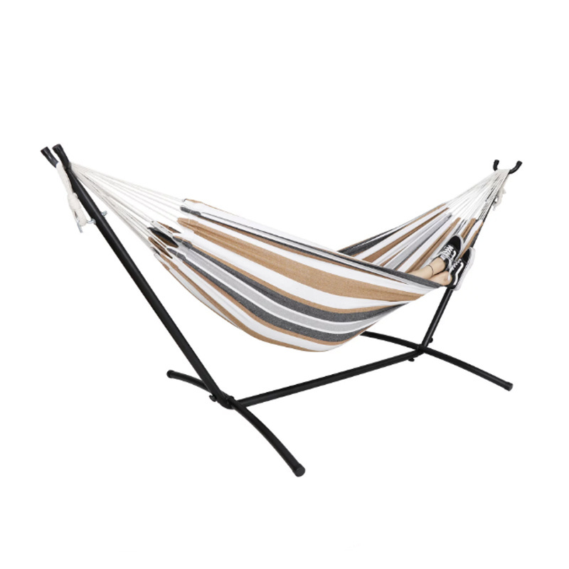 Free Standing Hammocks for Camping Garden Easy Set Up Stand Hammock Adjustable Height Space Saving With Portable Carry Bay