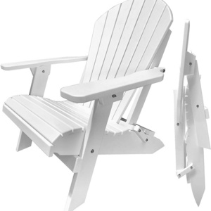 Waterproof Outdoor Plastic Folding Adirondack Chair Hot Selling Patio Garden Beach Outdoor Furniture