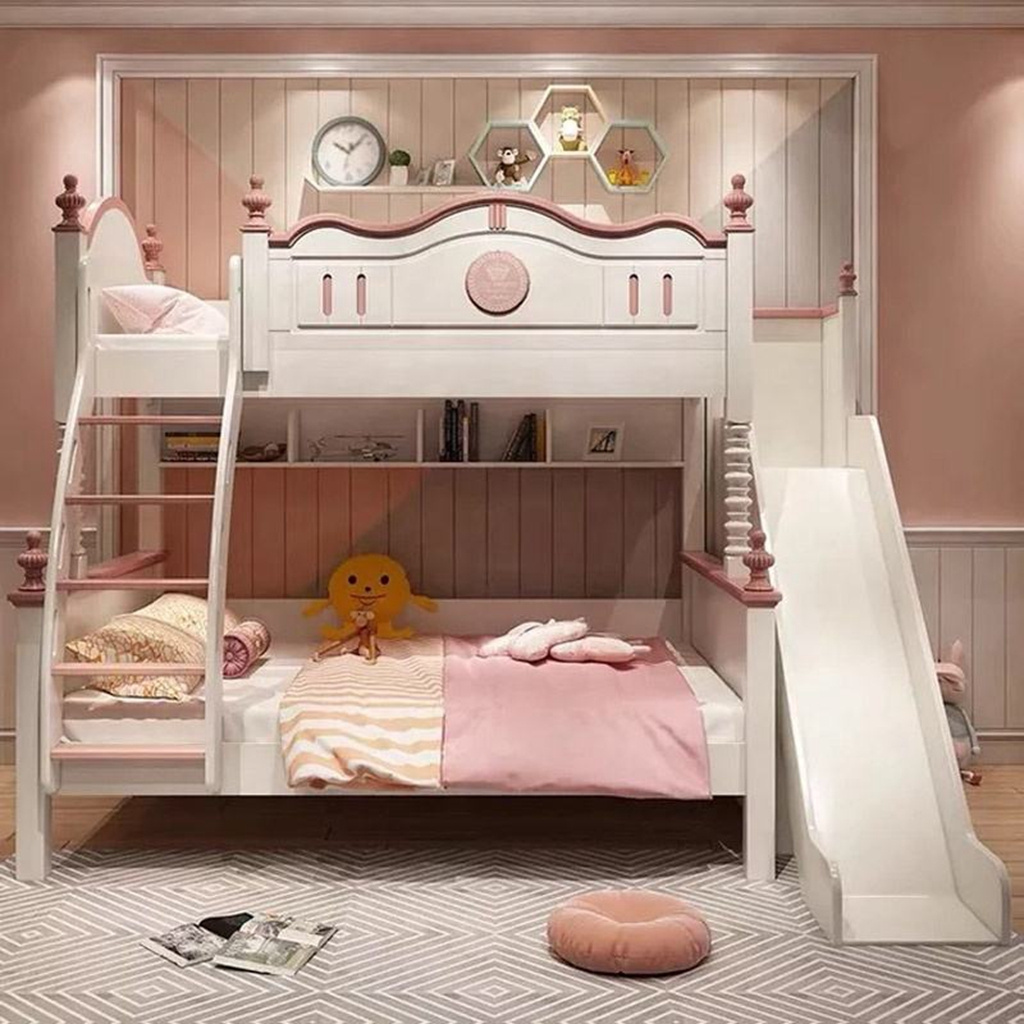 Sale Villa Kids Twin' Beds Boy Pink Kids' Beds Camas Para Ninas Hello Kitty Blue Kids' Beds For A Girl