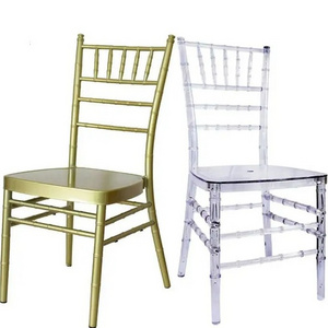 Hotel Seat Wedding Decor  chairs White Decorations Gold Chiavari Chair