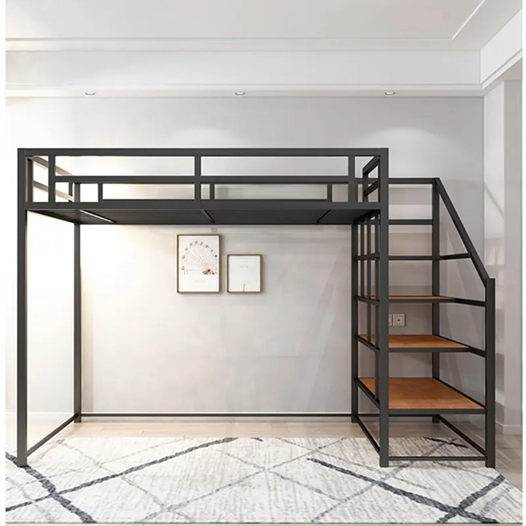 Apartment Loft Bunk Bed Storage Queen Size Loft Bed With Stairs Australia