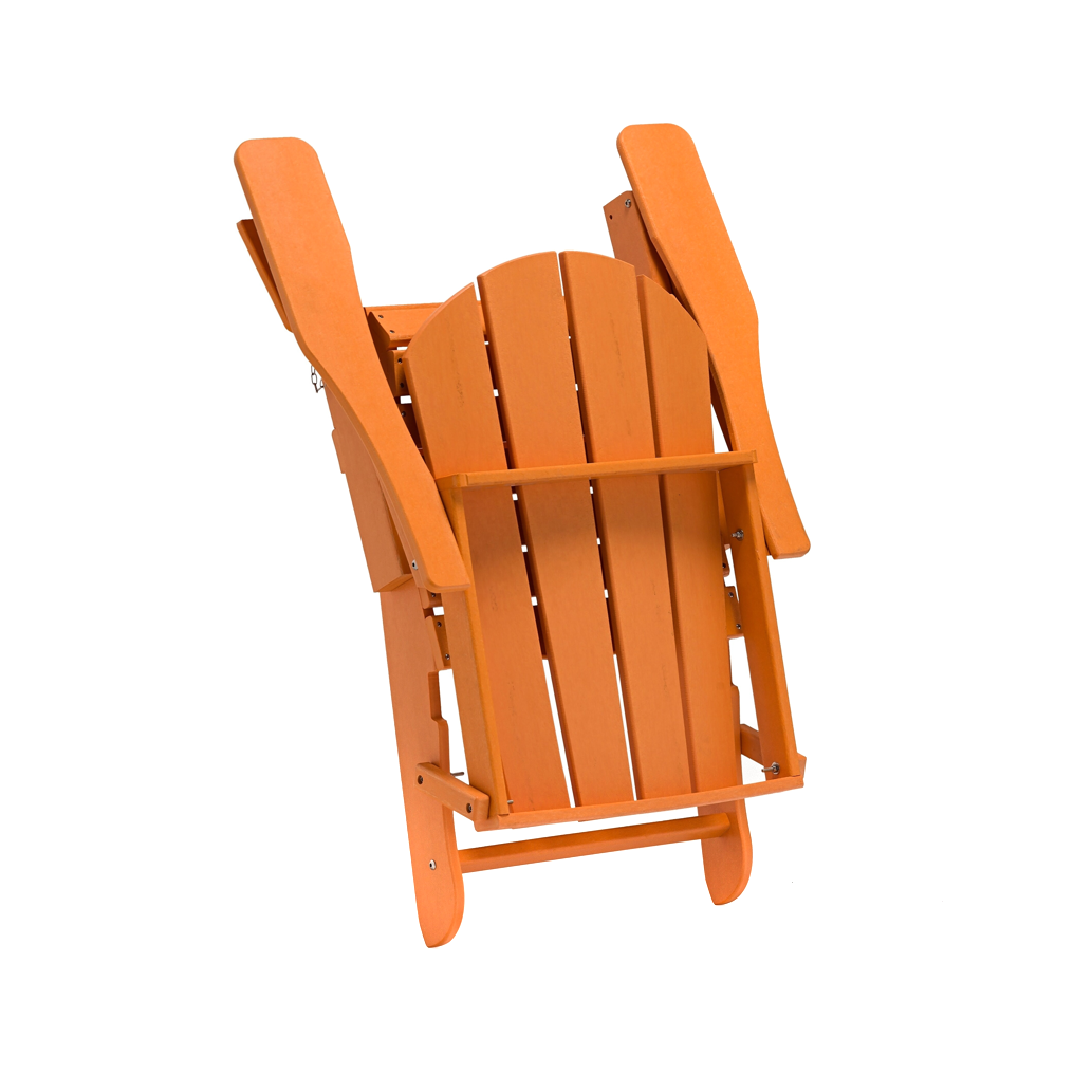 Waterproof Outdoor Plastic Folding Adirondack Chair Hot Selling Patio Garden Beach Outdoor Furniture