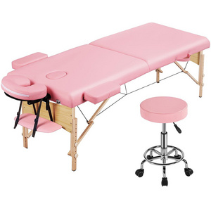 2023 New Design Camillas De Masajes Portable Massage Tables for Sale 10 Extra Wide 30 Salon Furniture CE Modern 100 Pcs