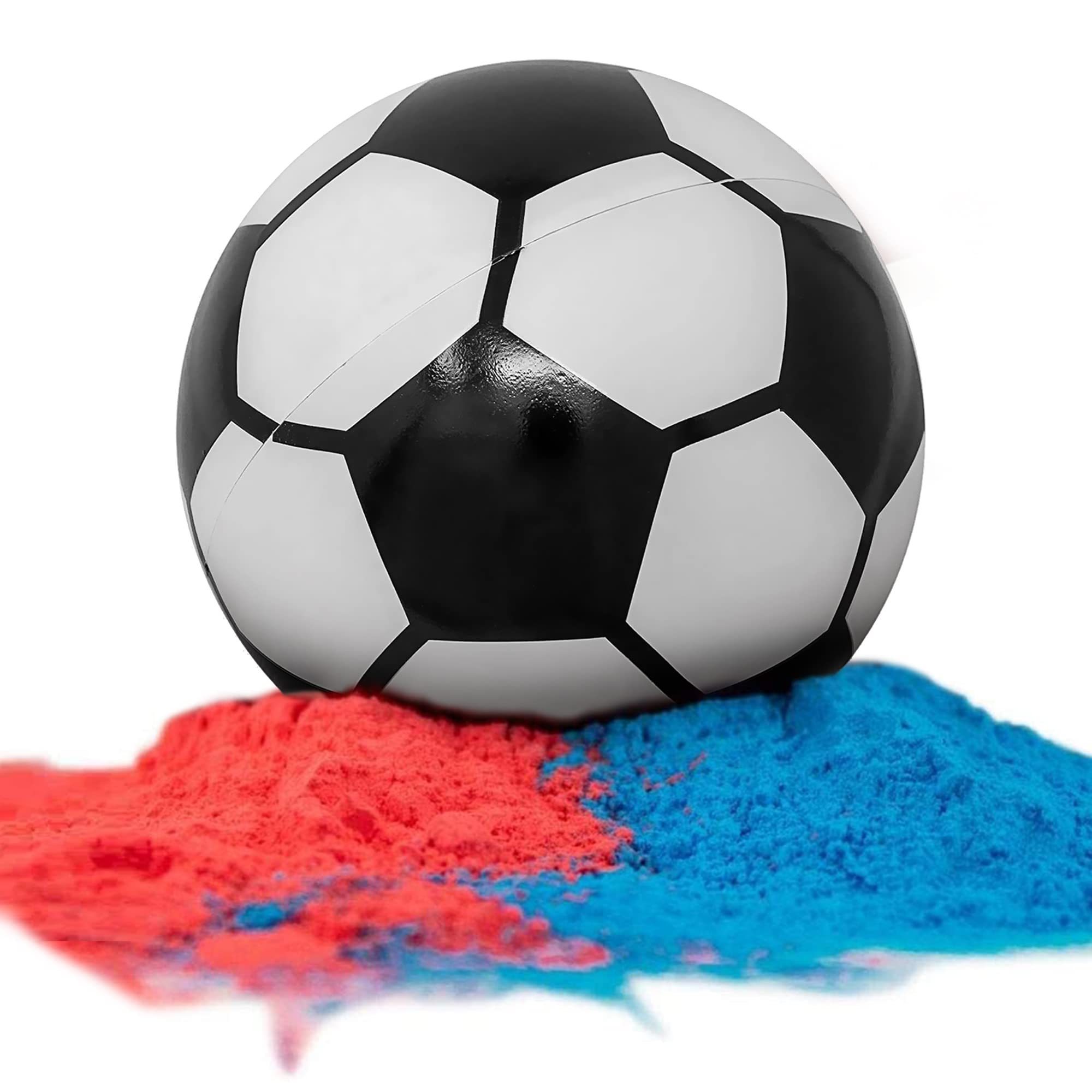 Baby Boy Girl Gender Reveal Soccer Ball Powder Gender Reveal Football Blue and  Powder Baby Shower Party Supplies